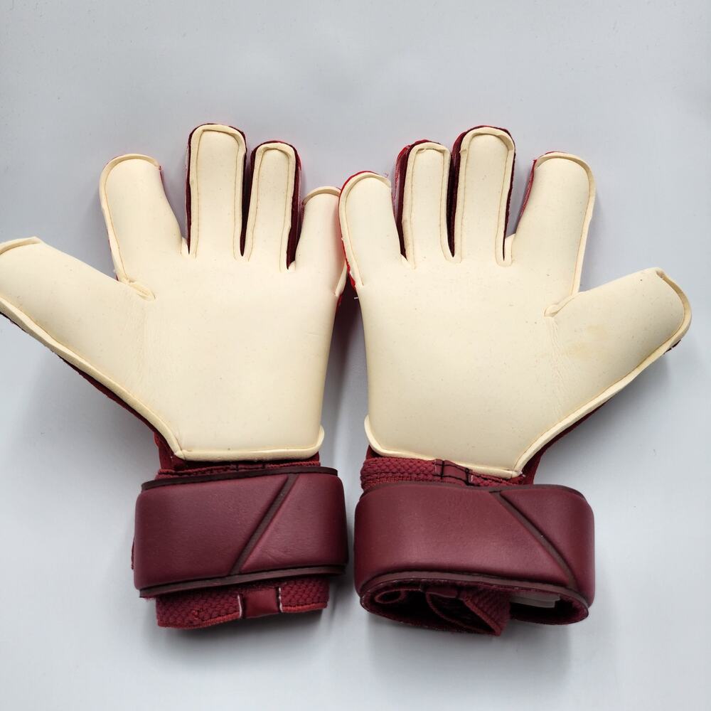 Mens Size 6 Nike Goalkeeper Gloves Vapor Grip 3 Slip-Resistant Red DM4008-660 - Picture 2 of 3